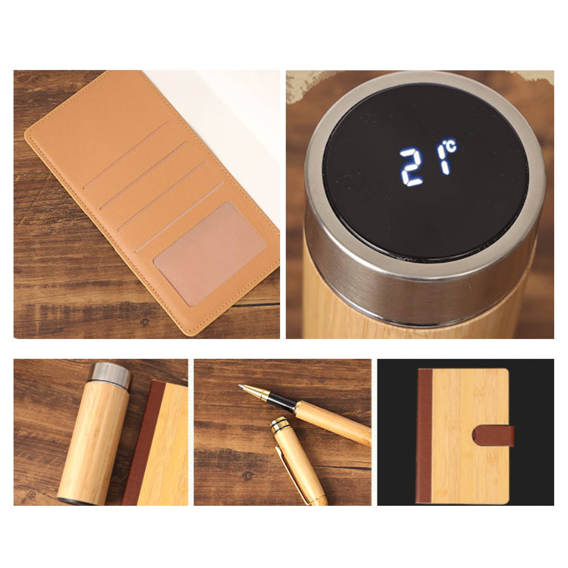 Notebook With Pen And Tumbler Business Set 4