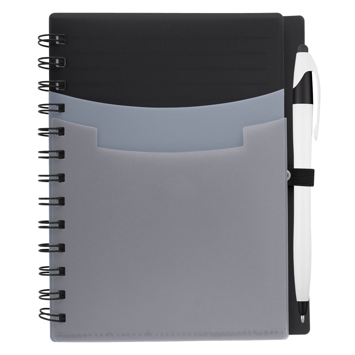 Tri-Pocket Notebook & Pen 21