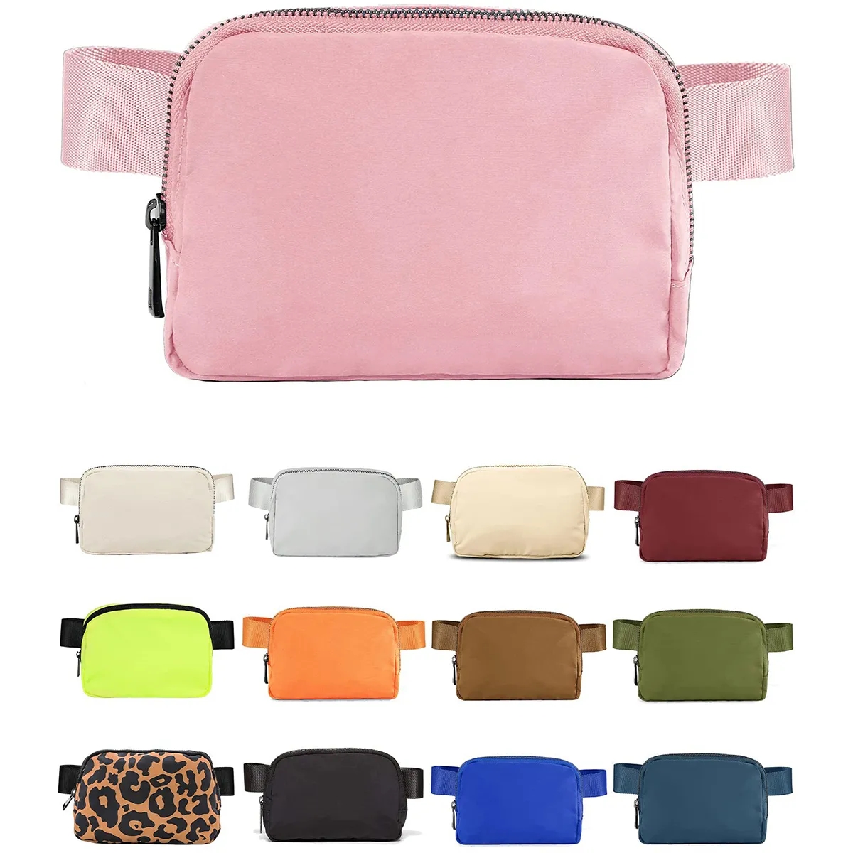 Fanny Pack Crossbody Waist Bag Sling Belt Pouch Waterproof 4