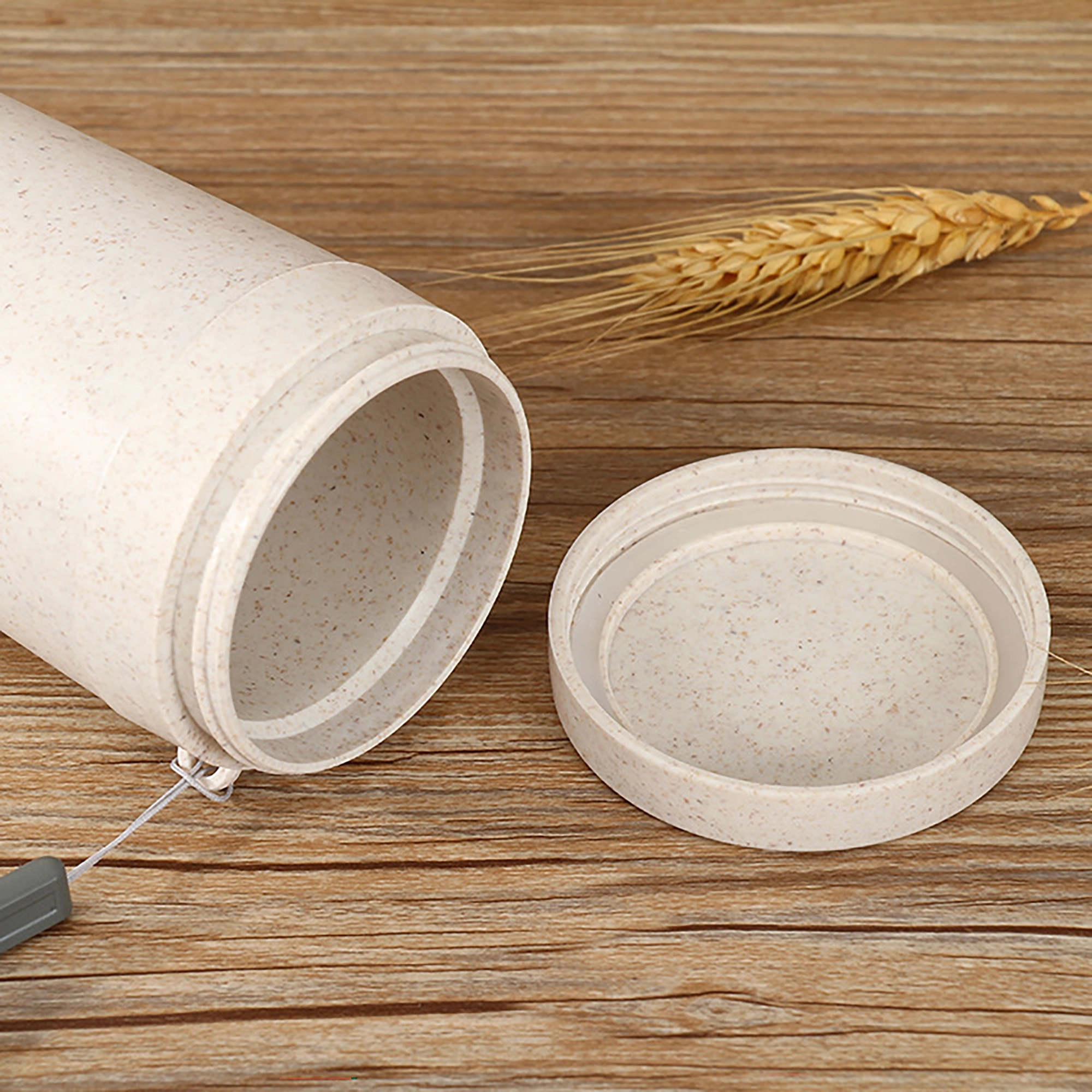 10 oz Wheat Straw Water Bottle 2