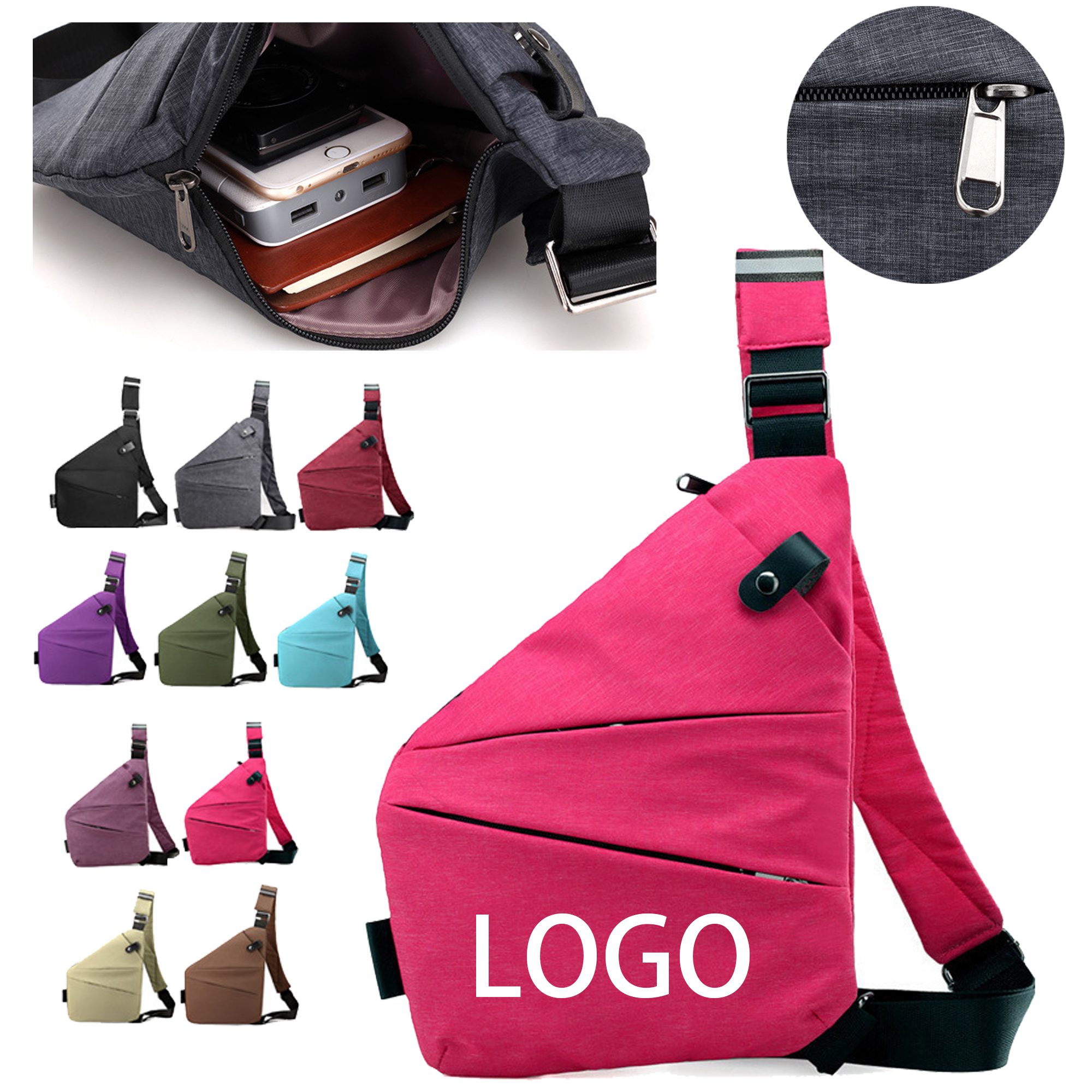 Lightweight Adjustable Sling Pack 1