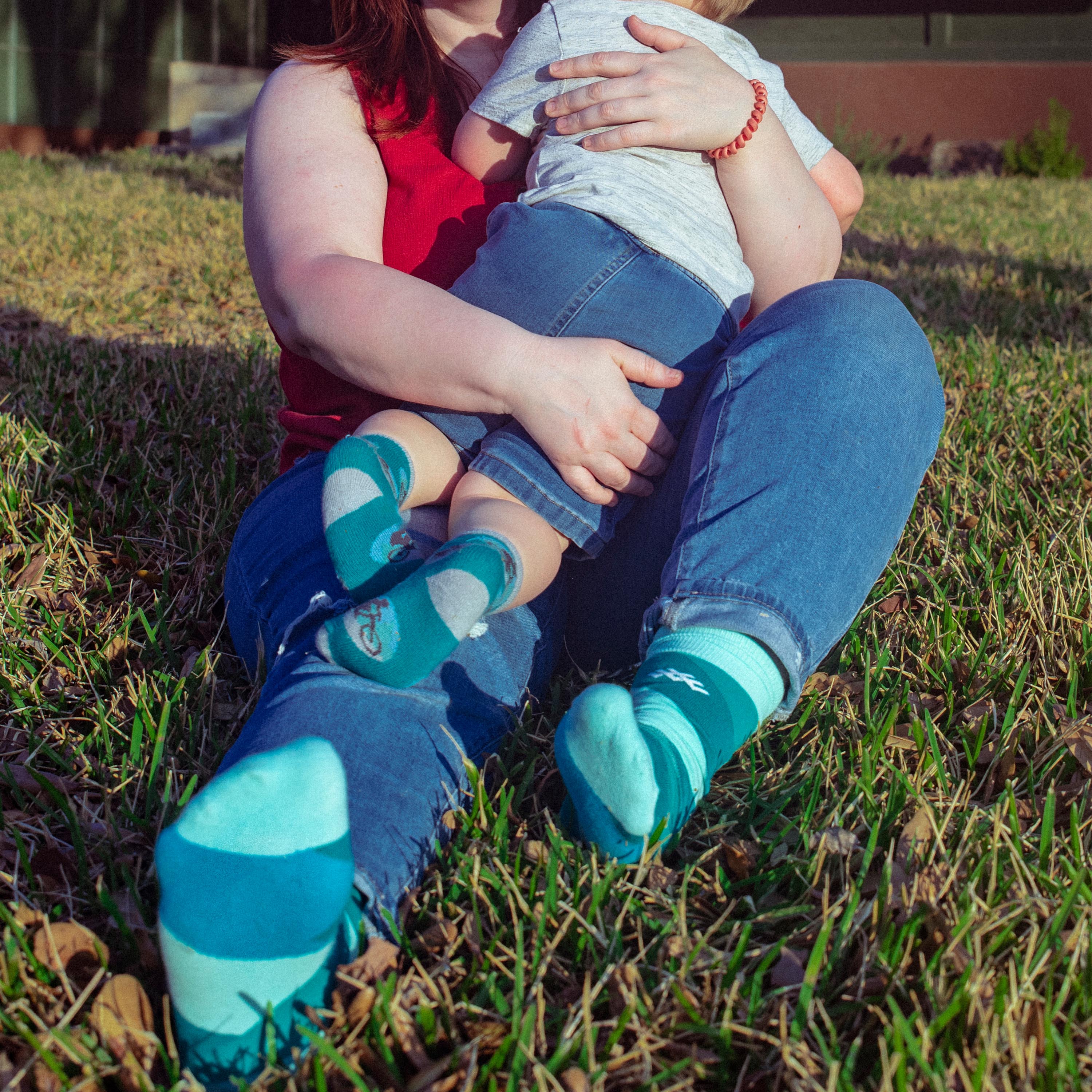 Crew Baby Shower Socks - Adorable Footwear for Expecting Parents - American Made 1