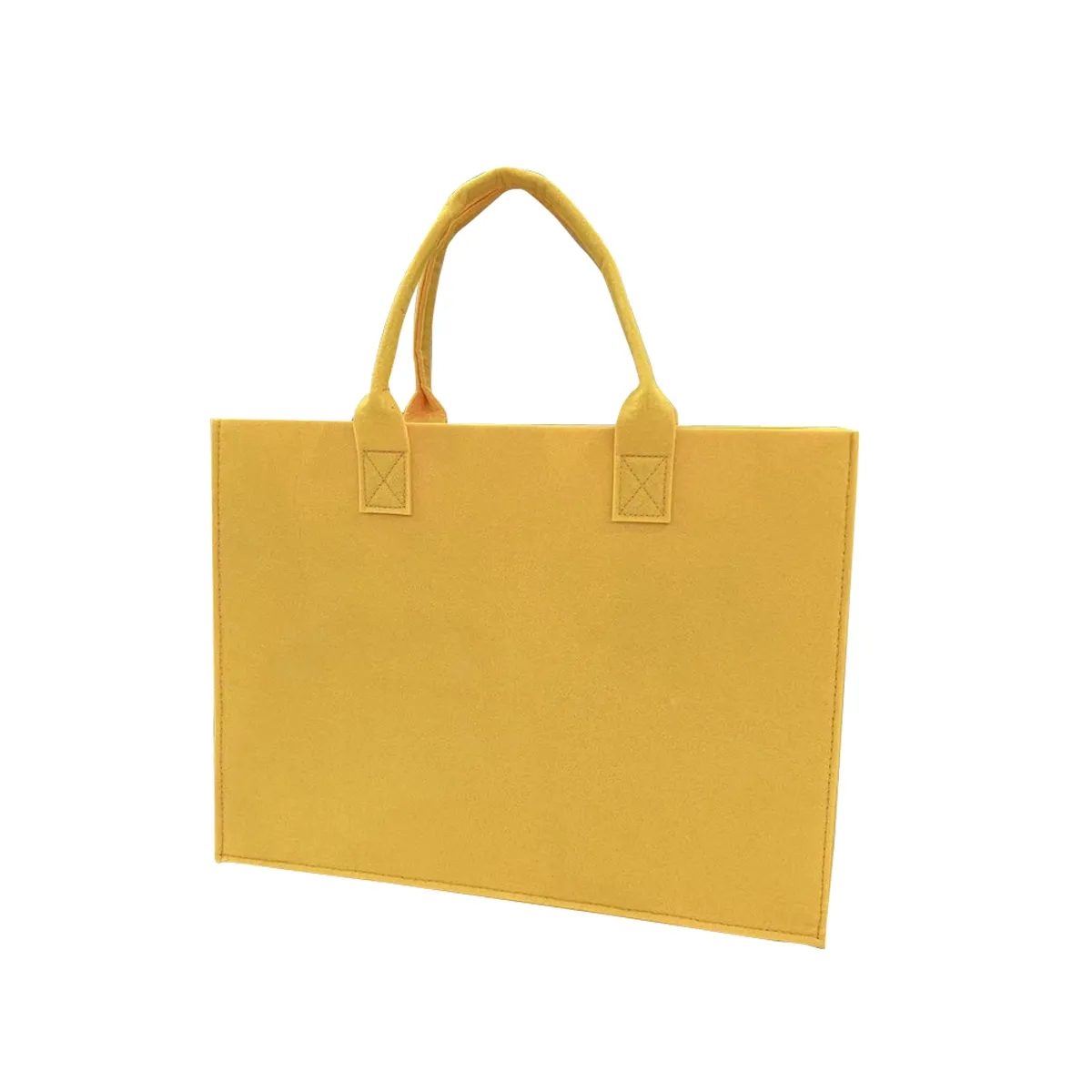 15.75'' Felt Tote Bag Collapsible Shopping 2