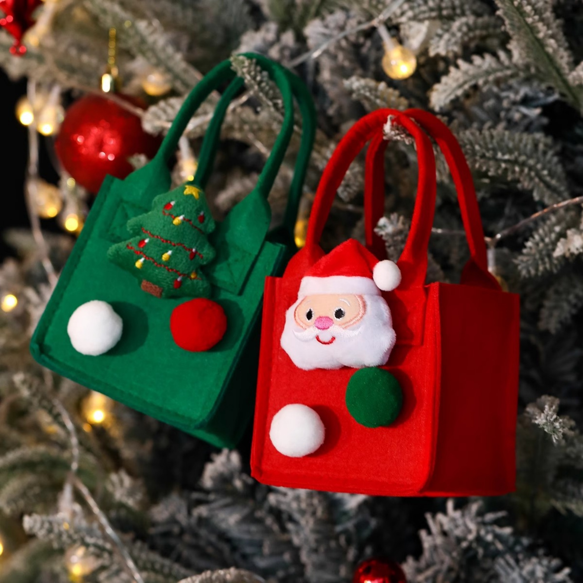 Felt Christmas Gift Handbag 3