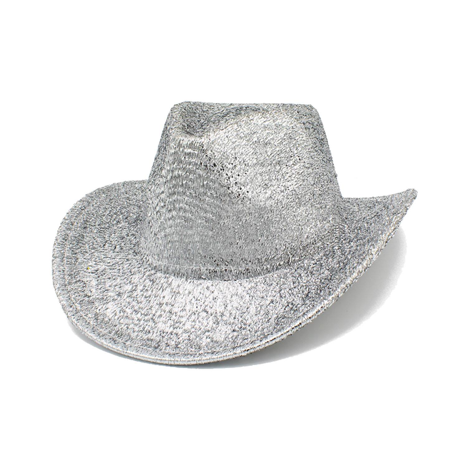 Lightweight Holographic Cotton Party Cowboy Hat 9