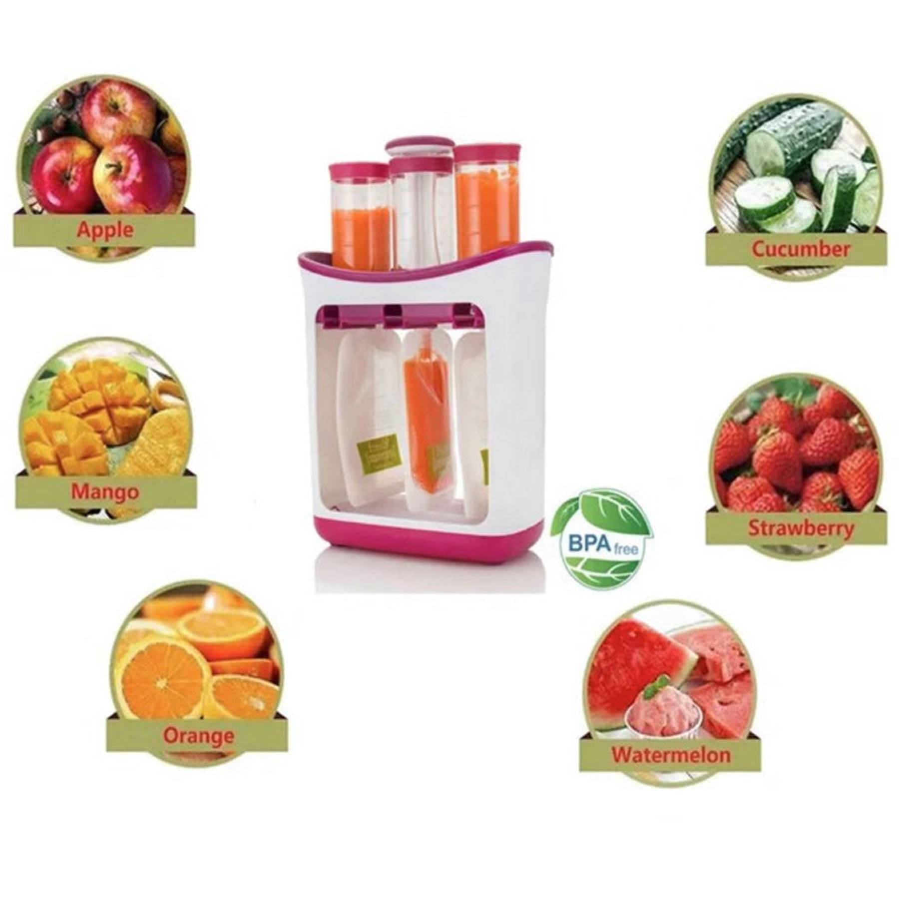 Squeeze Station for Homemade Baby Food 7