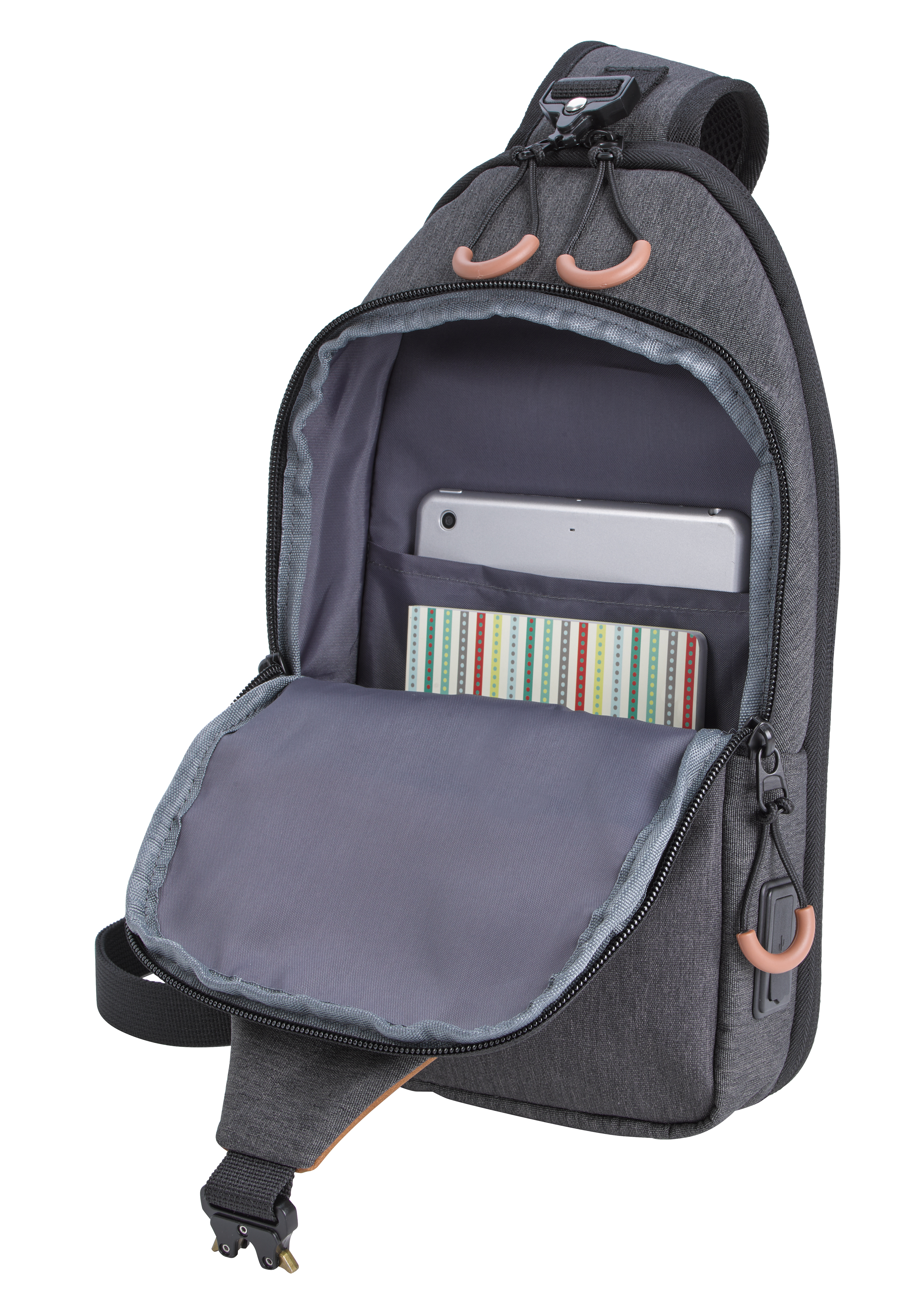 SCX Innovative Design™ Sling Pack with USB Port 4