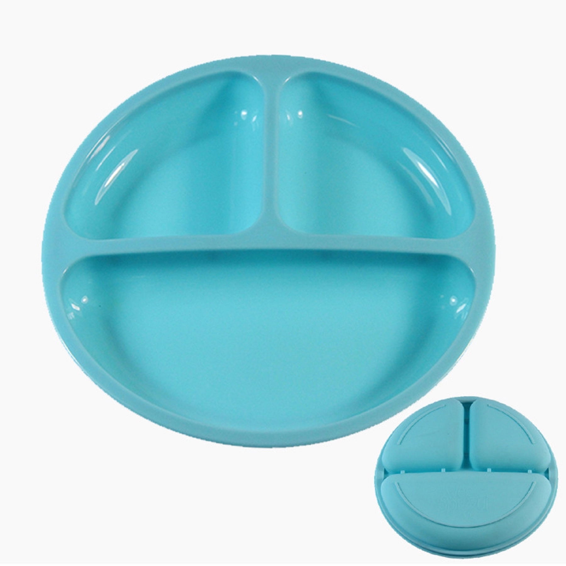 3 Compartments Non-slip Silicone Placemat 7