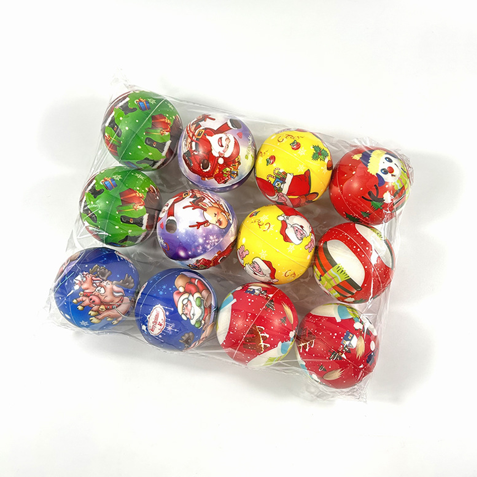 2.5 Inch Foam Christmas Squeeze Ball 4