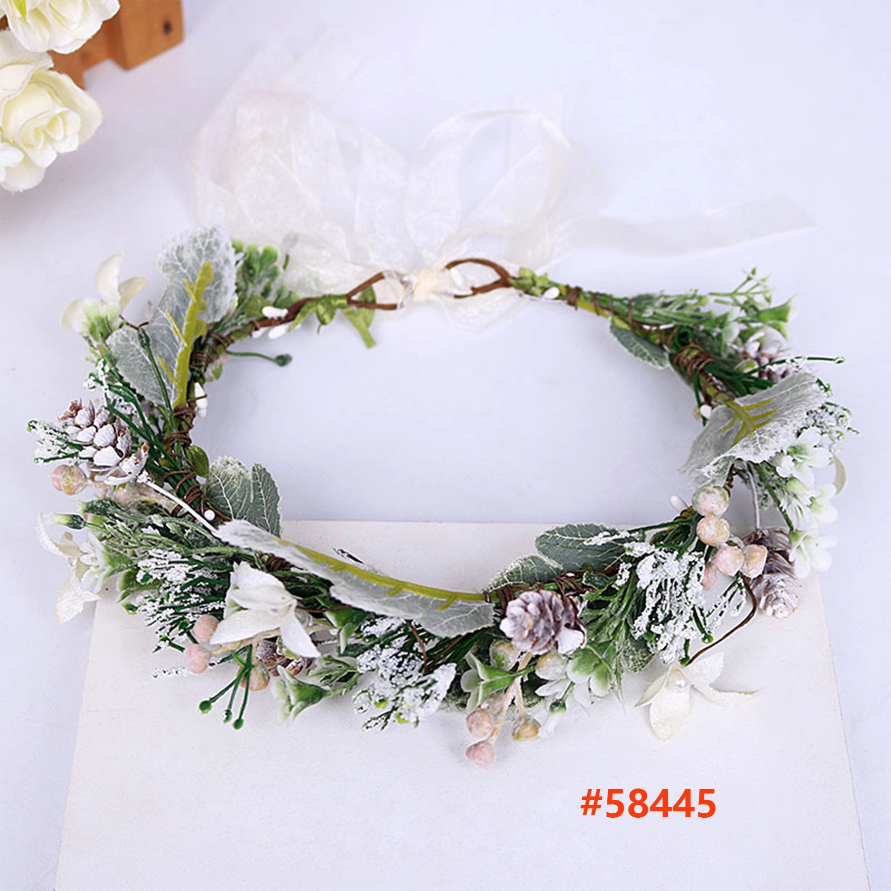 High Quality Standard Handmade Flower Crown 16