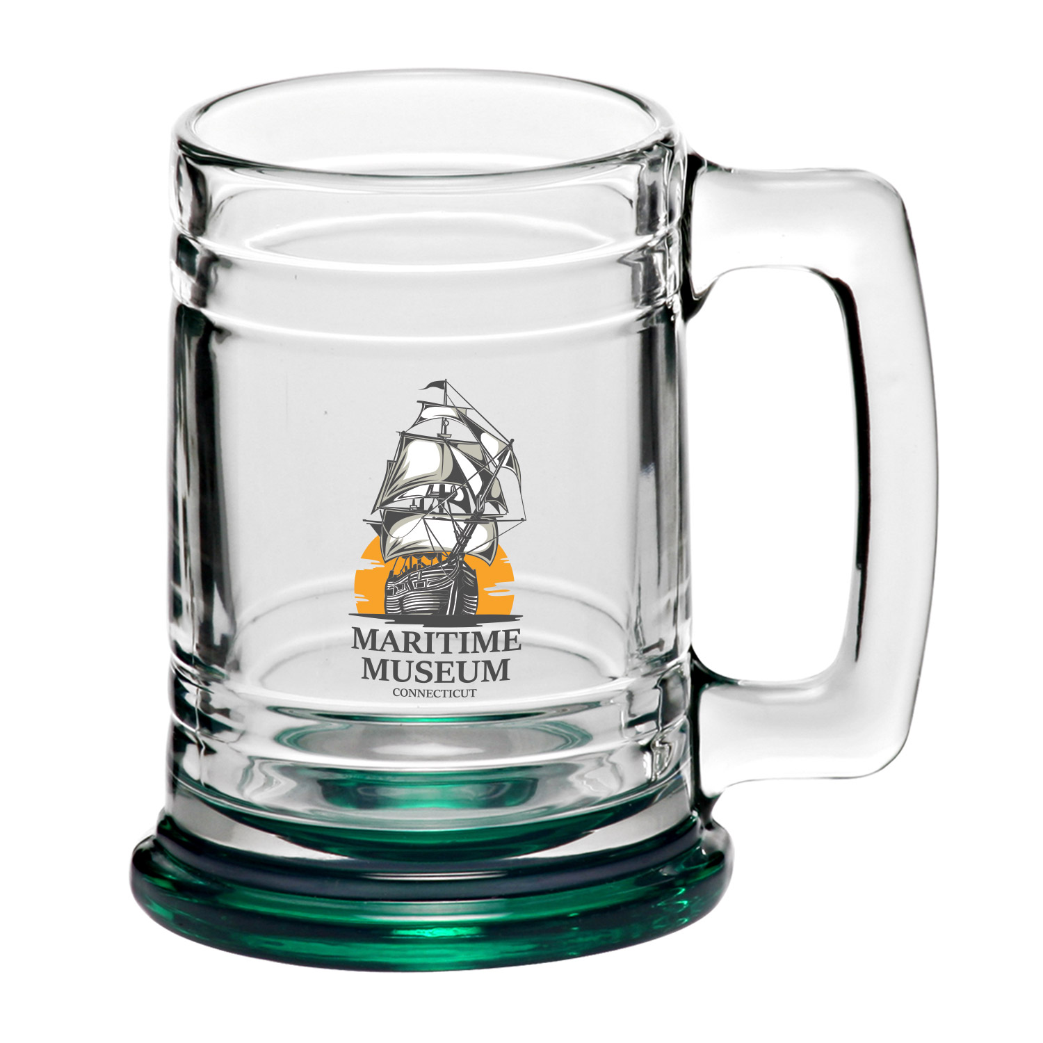 15 oz. Anchor Glass Beer Mugs (Engraved Imprint) 26