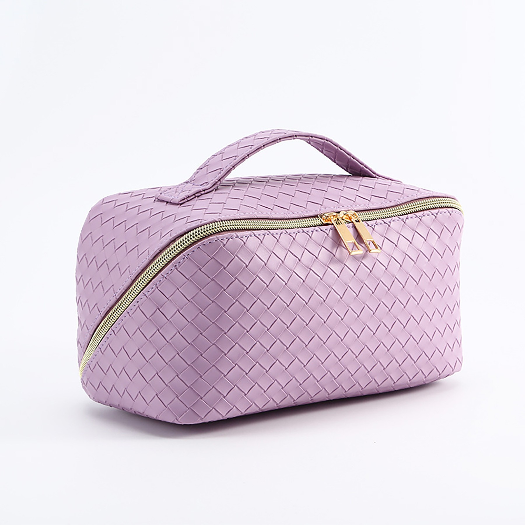 Large Capacity Leather Waterproof Makeup Bag 7
