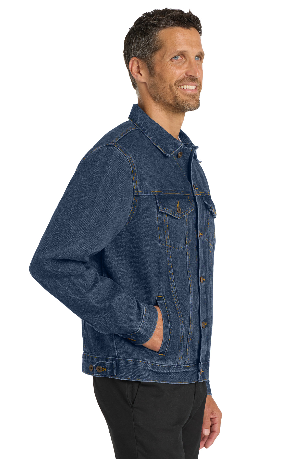 Port Authority Denim Jacket. J7620 1