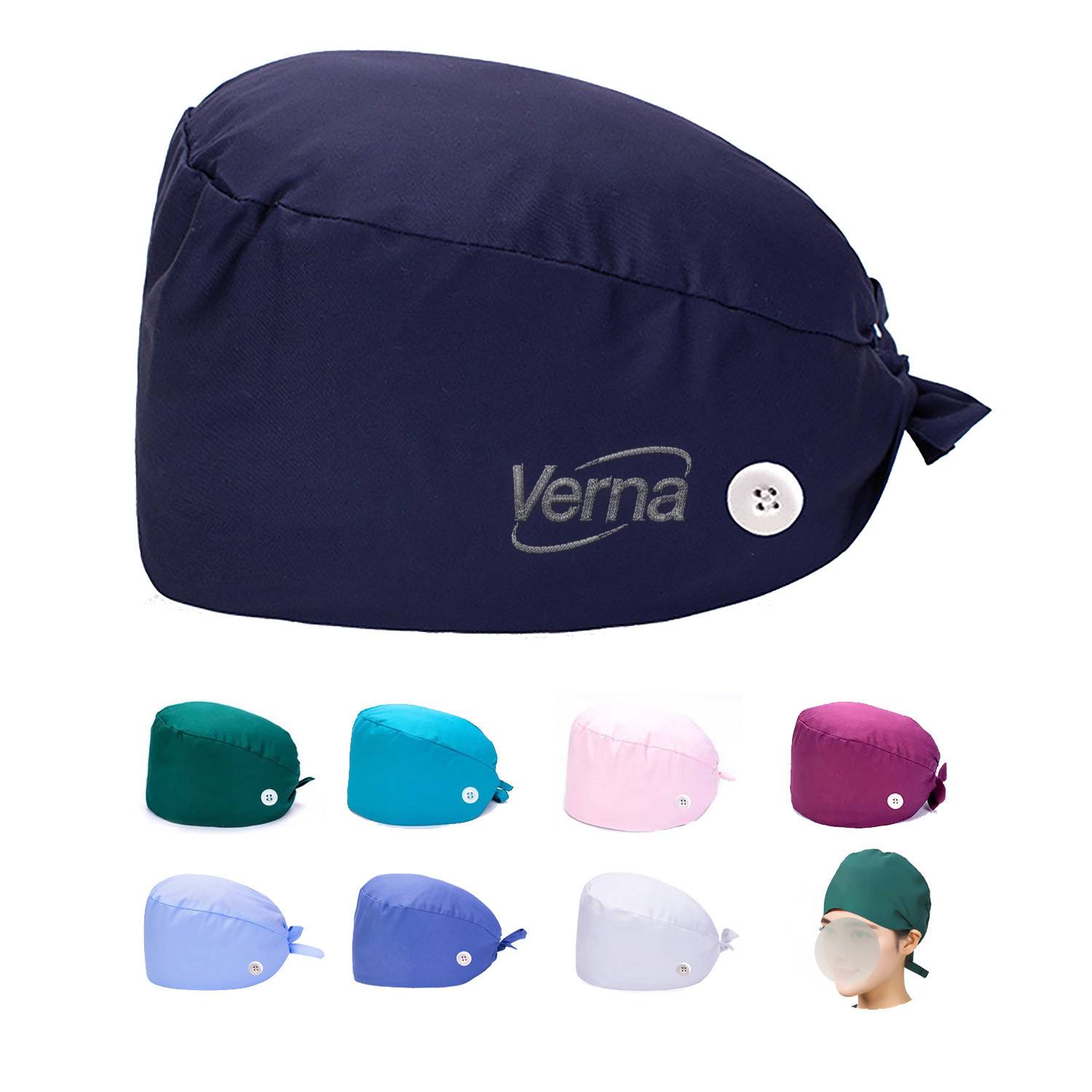 Adjustable Medical Nurse Surgical Cap 2