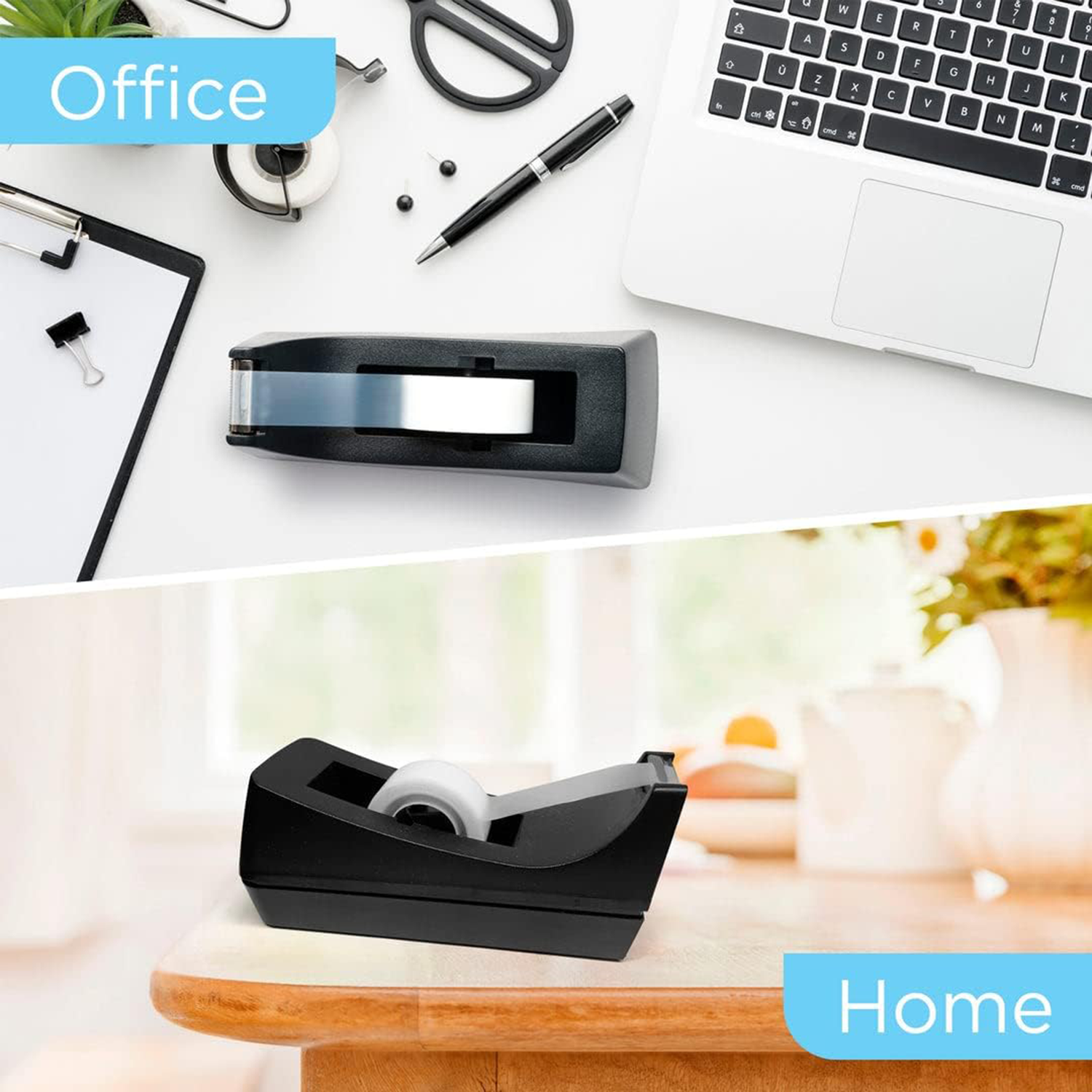 Stable Tape Dispenser W/ Non-Slip Base 5