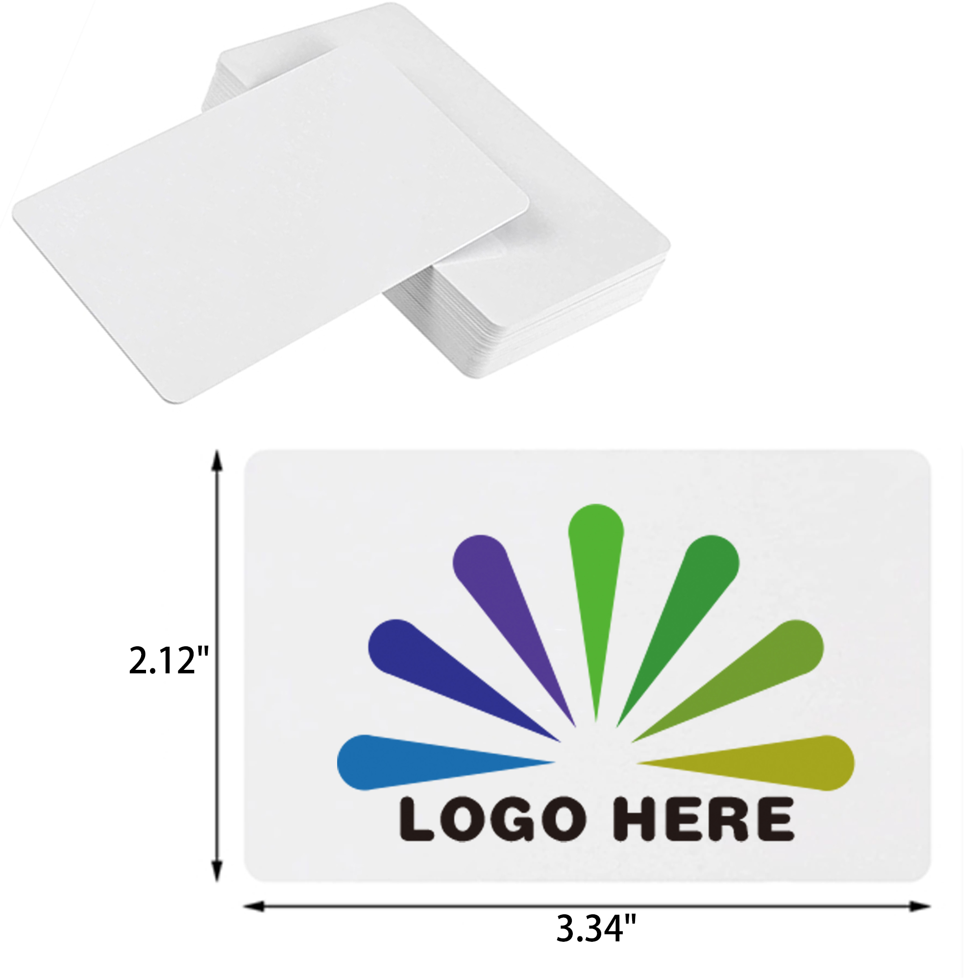 Lightweight PVC Plastic ID Card 3
