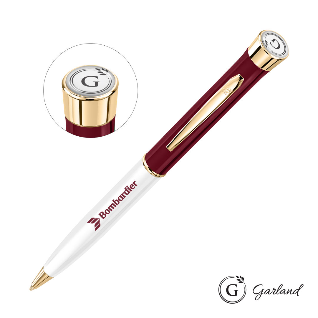 Garland® Patriot Ballpoint Twist Pen - Gold Accent 23