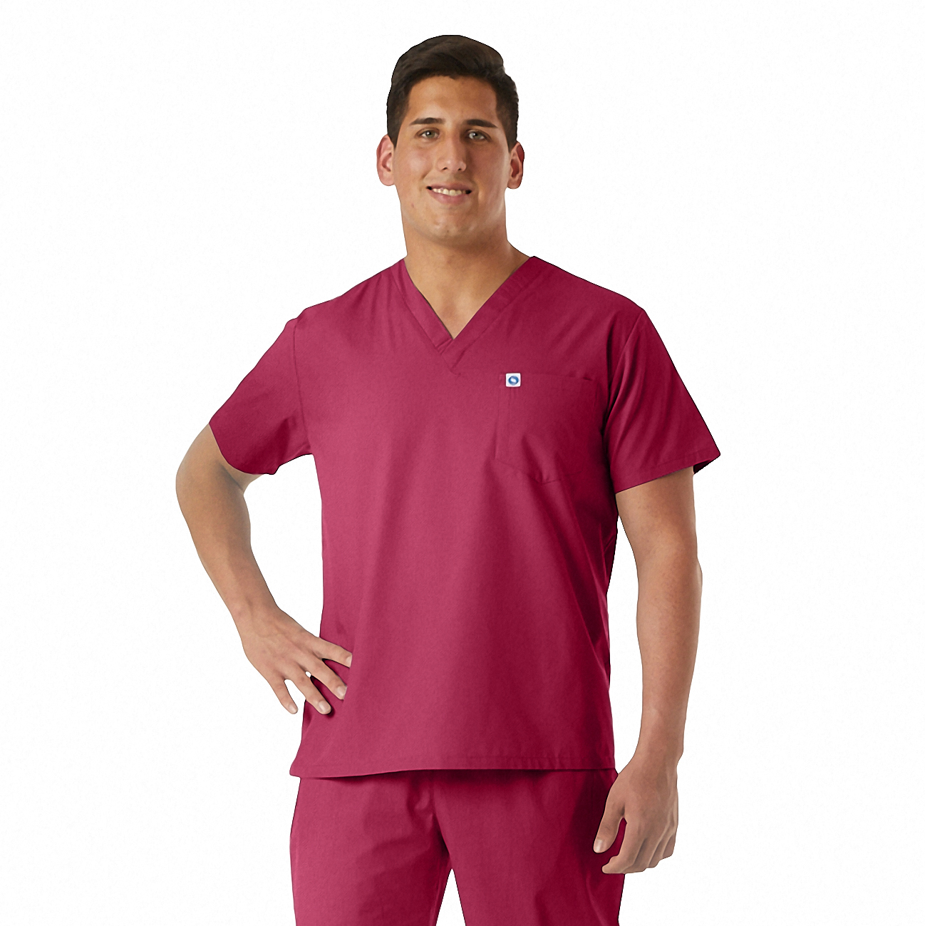 UltraSoft Unisex V-Neck 1-Pocket Scrub Top 25