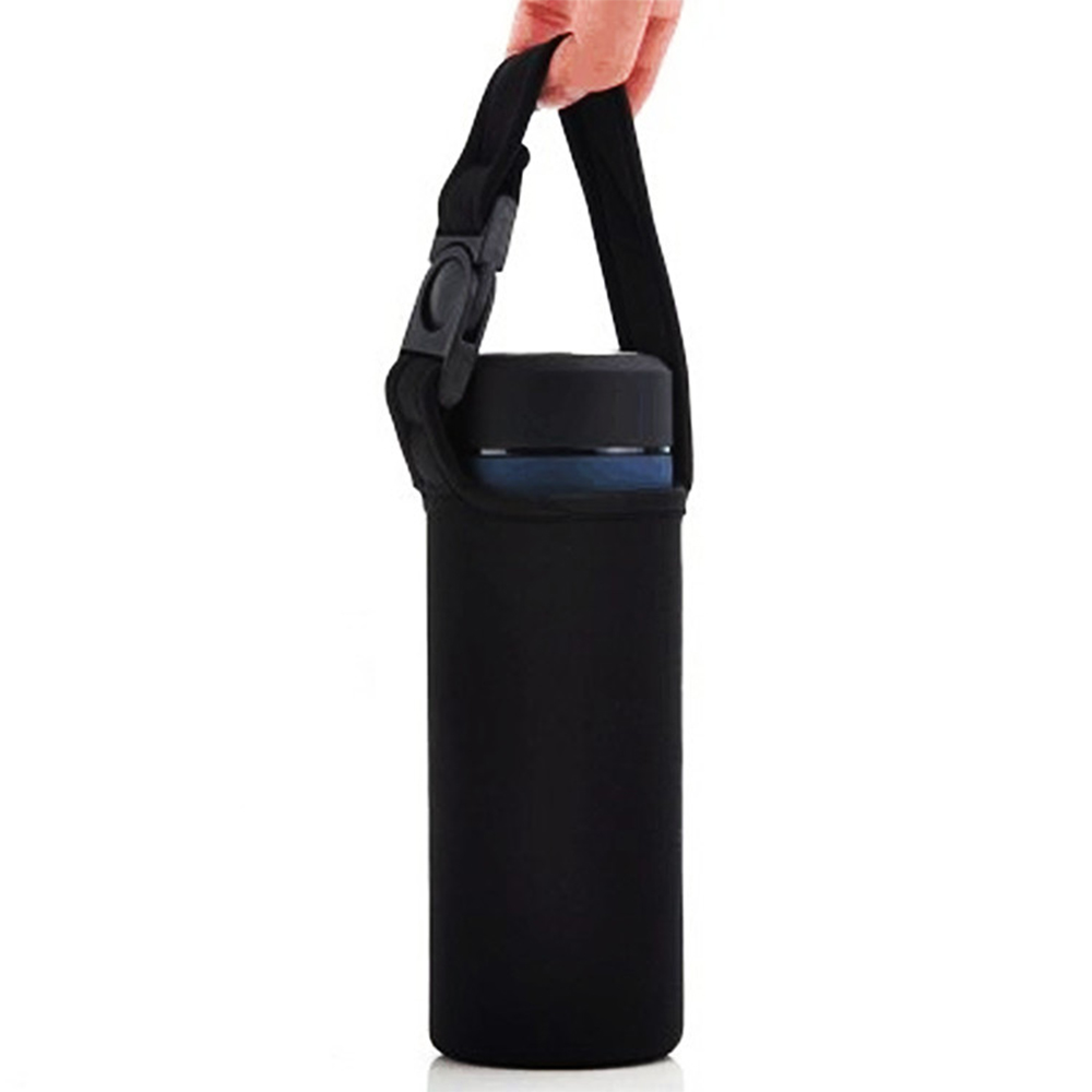 550ML Neoprene Bottle Wrapper Glass Holder with Buckle 2
