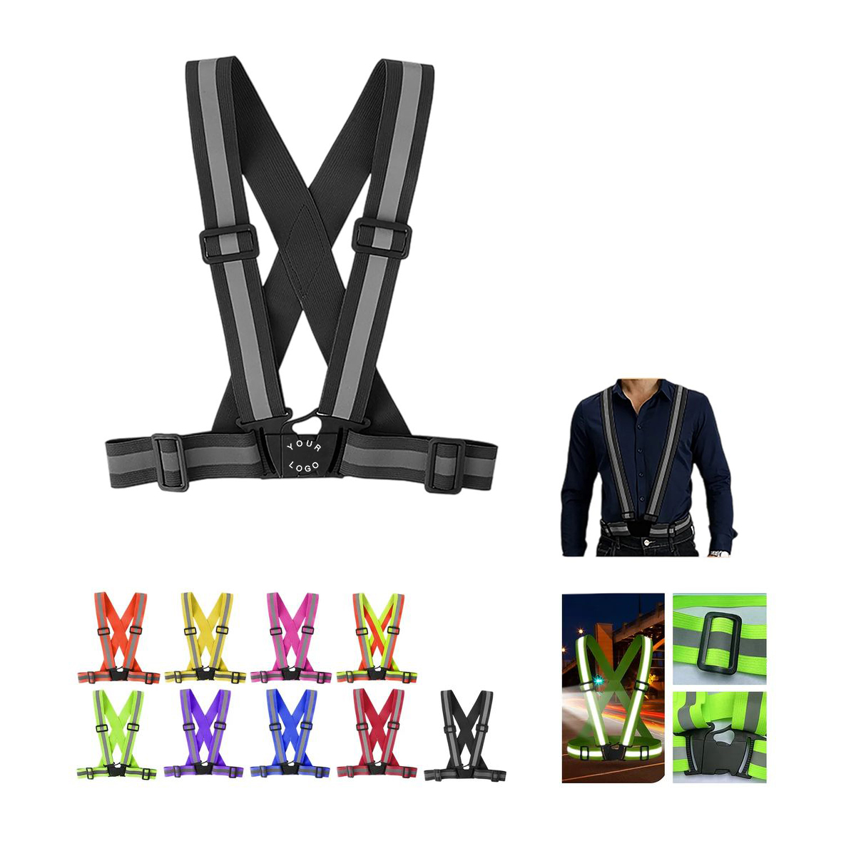 Buckle Closure Safety Vest 2