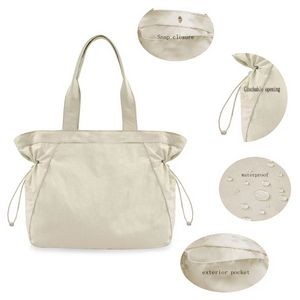 18L Side Cinch Shopper Gym Tote Bag 1