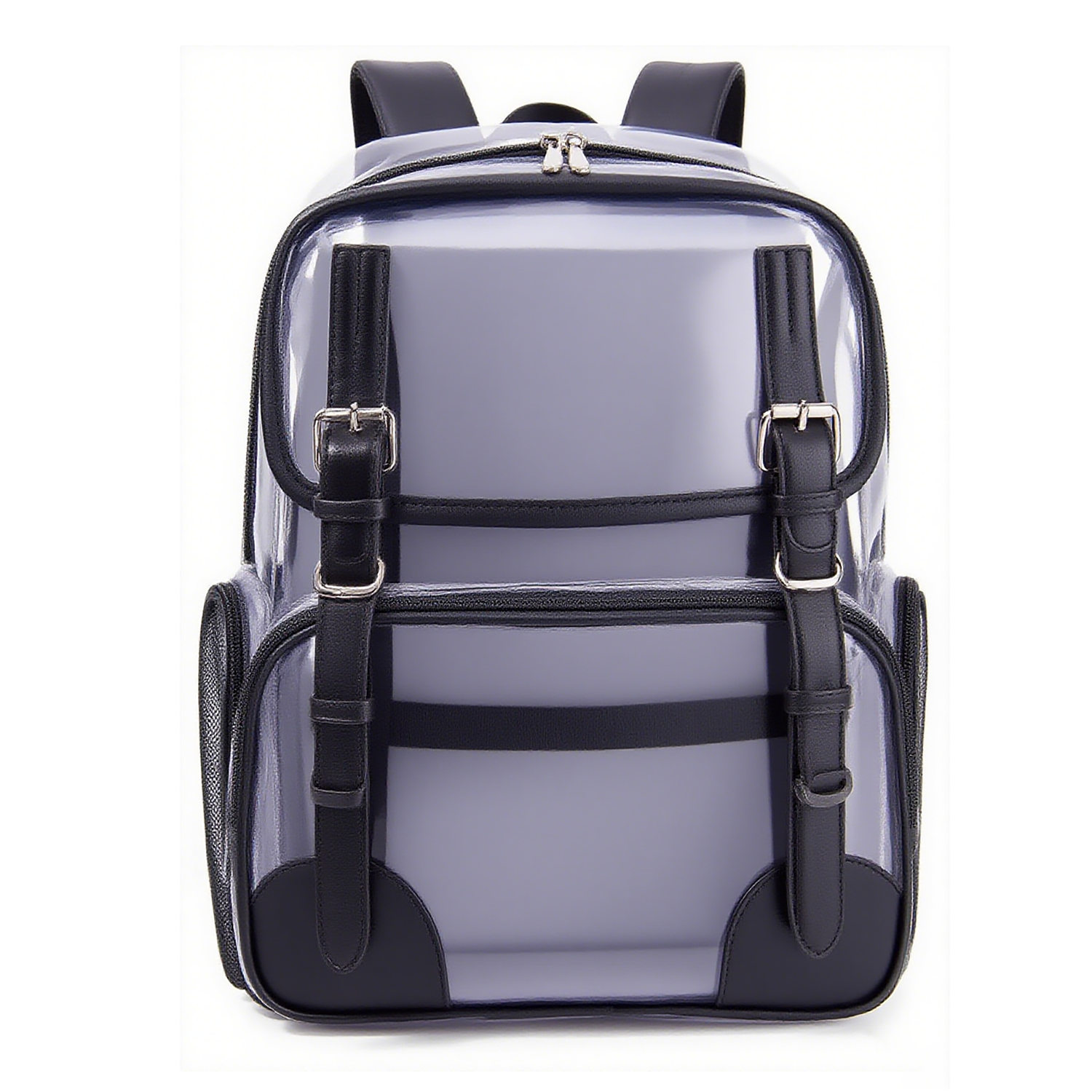 Large Capacity Heavy Duty PVC Clear Backpack 17