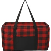 Buffalo Plaid Utility Tote 35