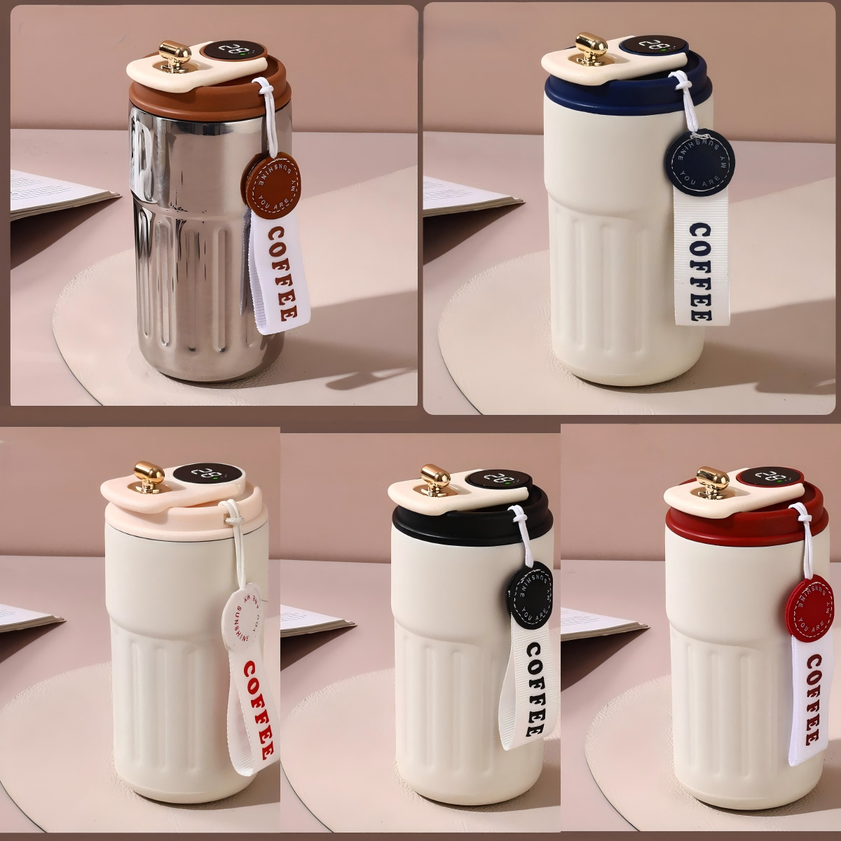 Custom Logo Stainless Steel Coffee Mugs 4