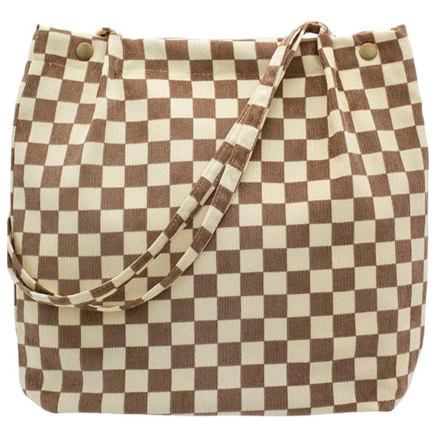 Women's Reusable Corduroy Tote Bags for Travel Shopping 5