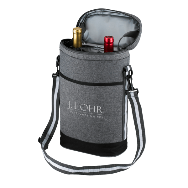 Paso Robles Wine Bottle Cooler Bag, custom cooler bag with logo imprint 8