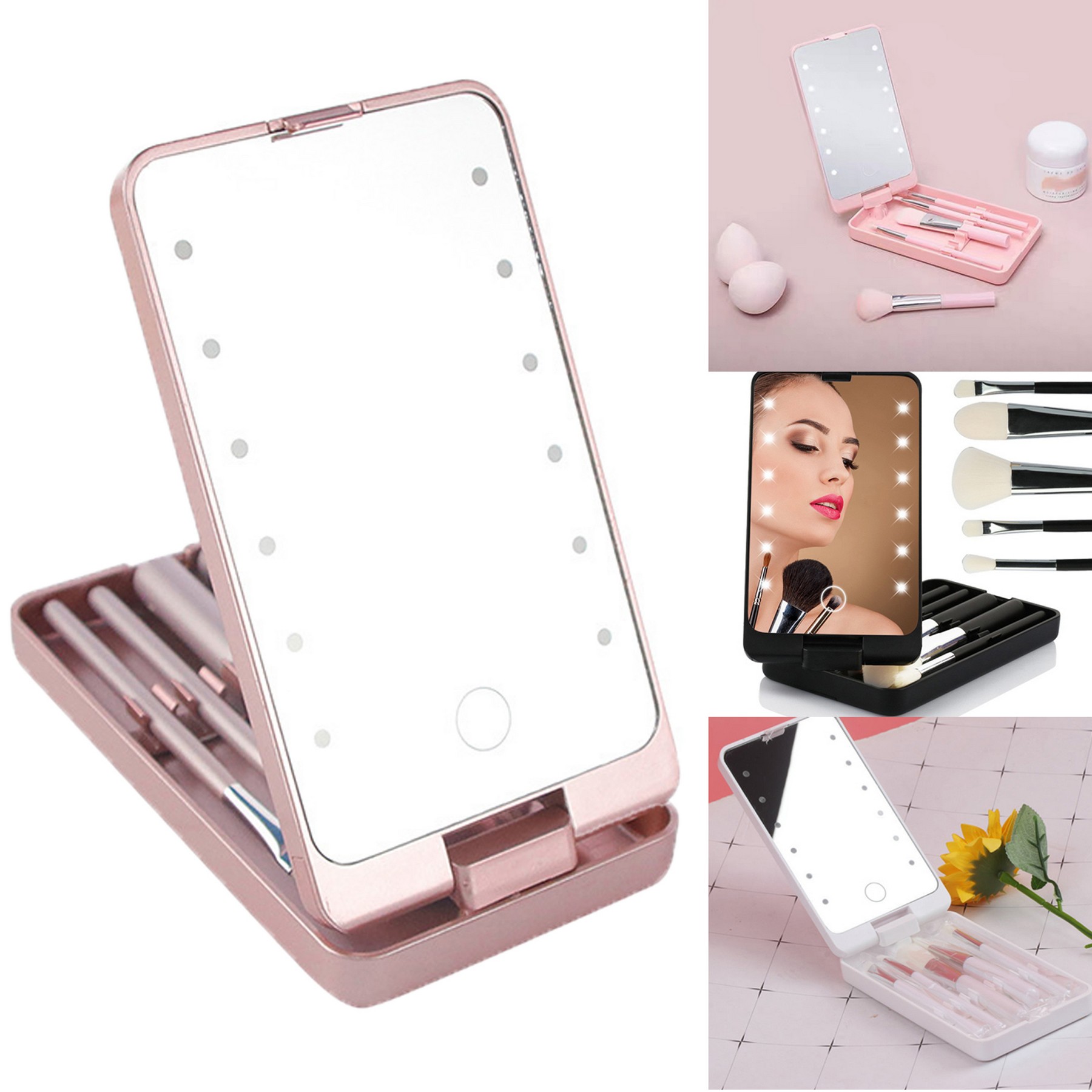 Travel Makeup Brush Set 2