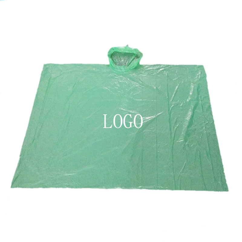 PE Poncho Rain Coat 2