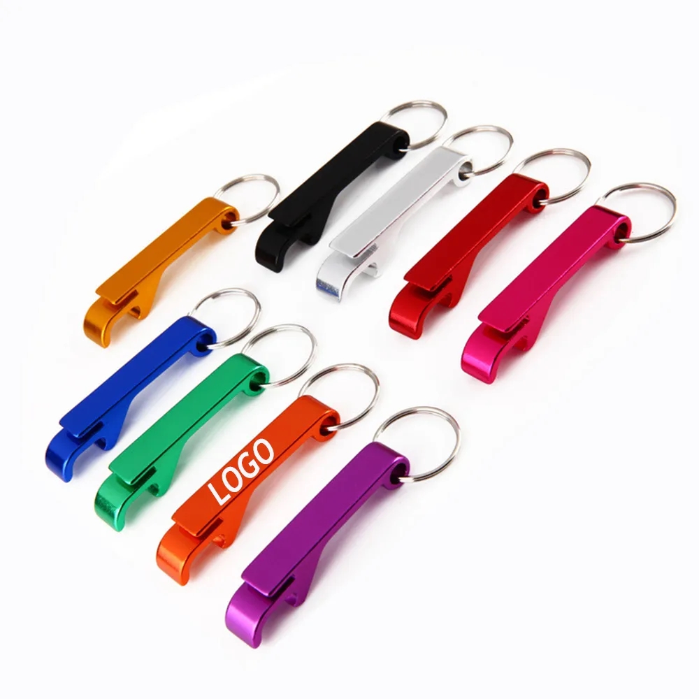 Aluminum Bottle Opener With Key Chain 3