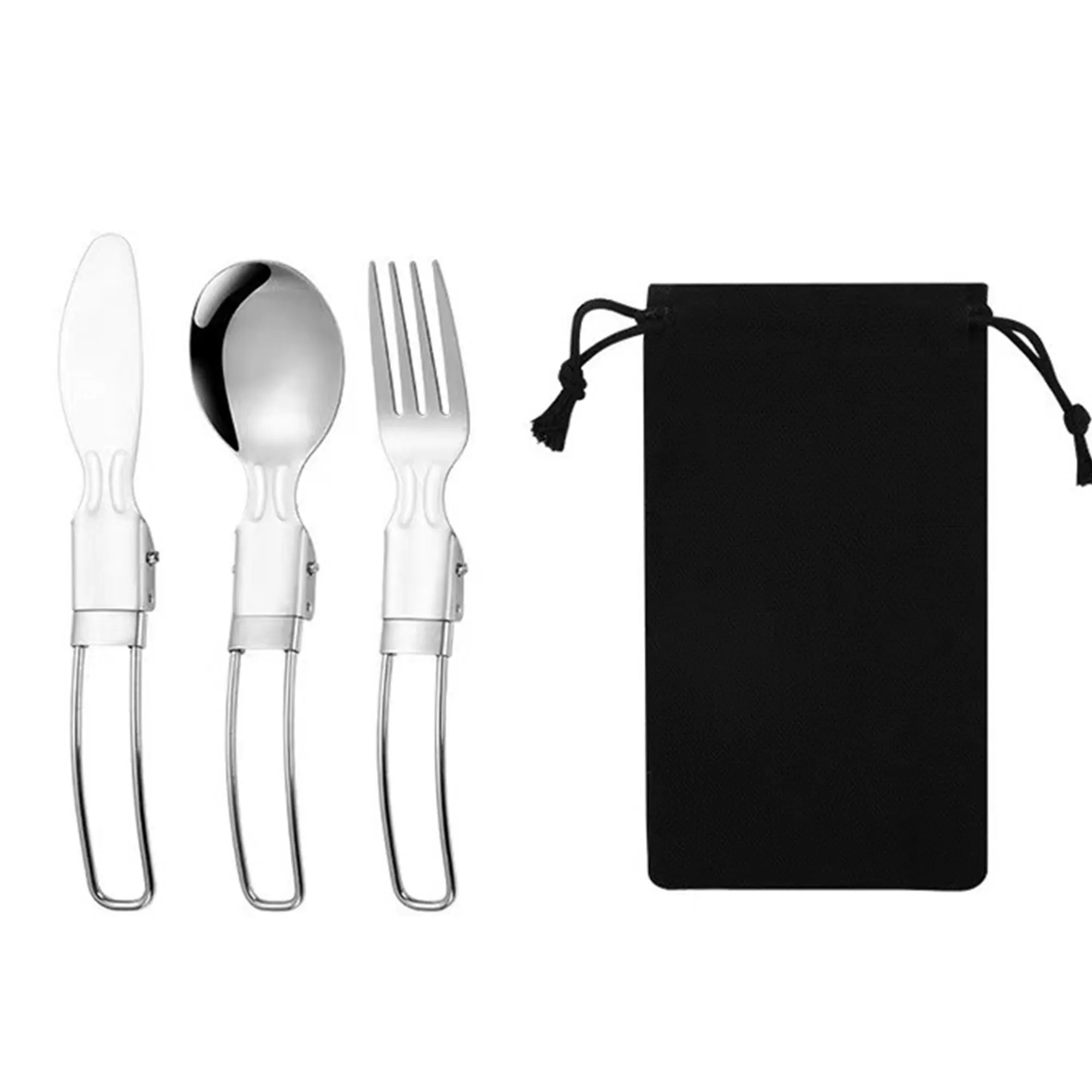 MOQ50 Folding Tableware Three-piece Set 3