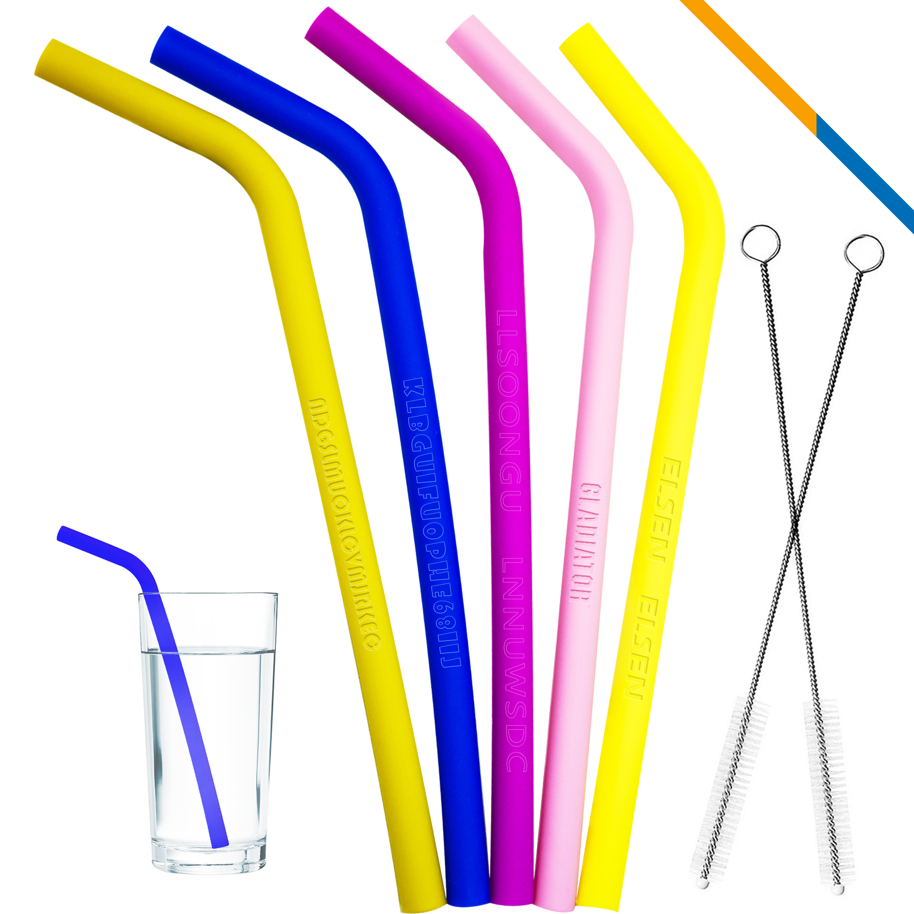 Prague Silicone Straw 3