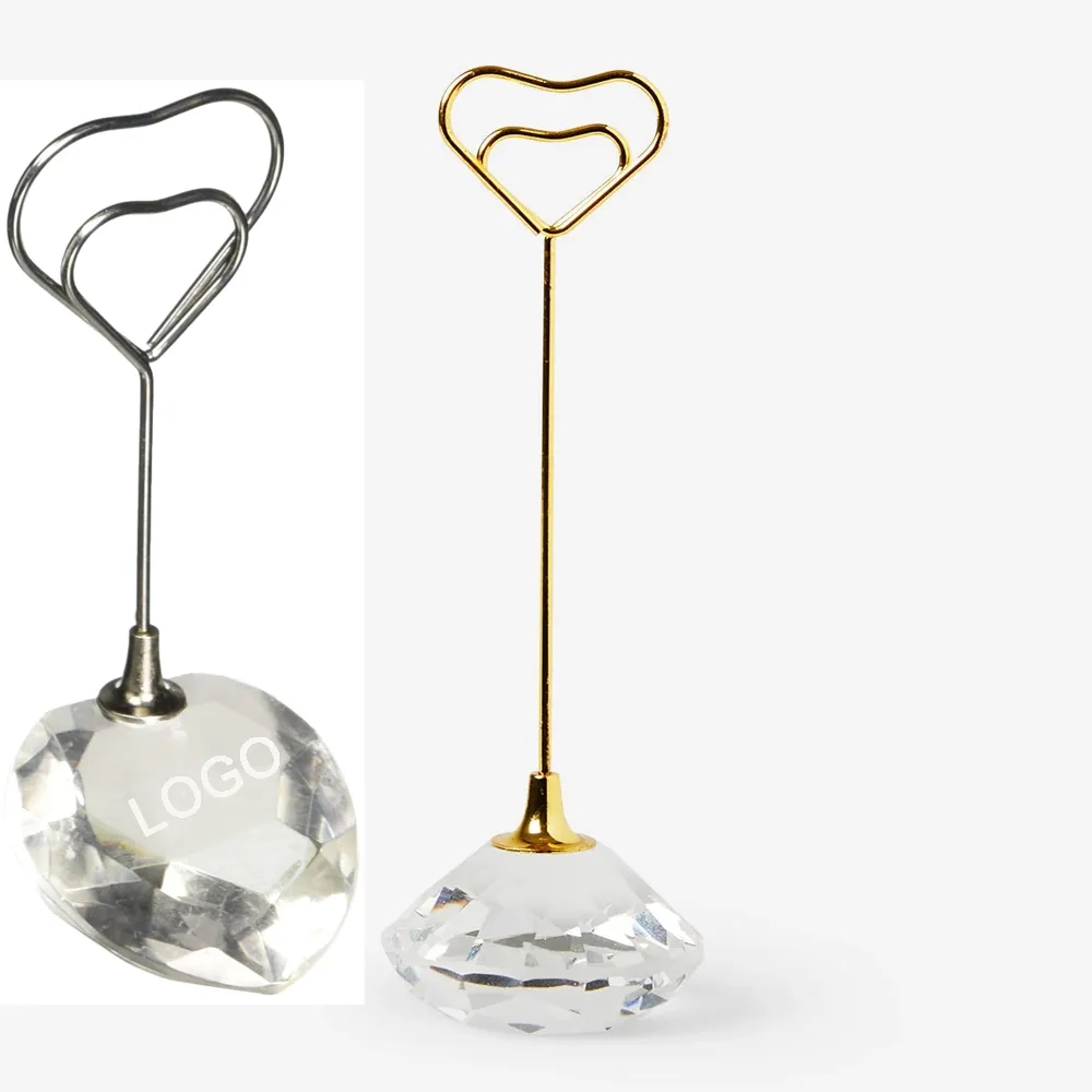 Crystal Diamond Shape Memo holder 11