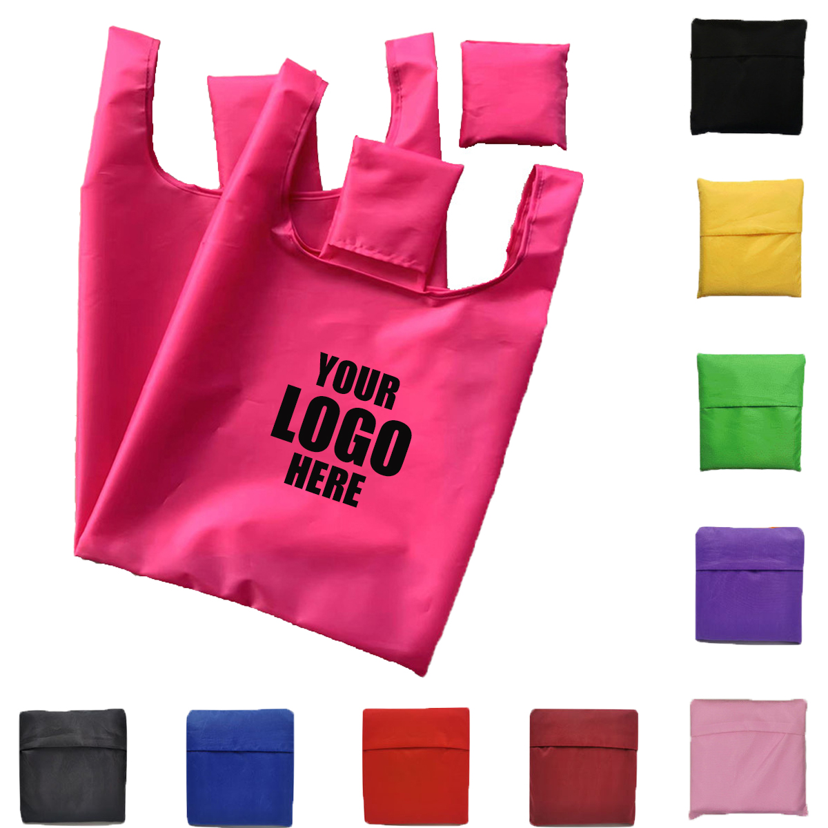 Tide Twister Polyester Folding Tote Bag 2
