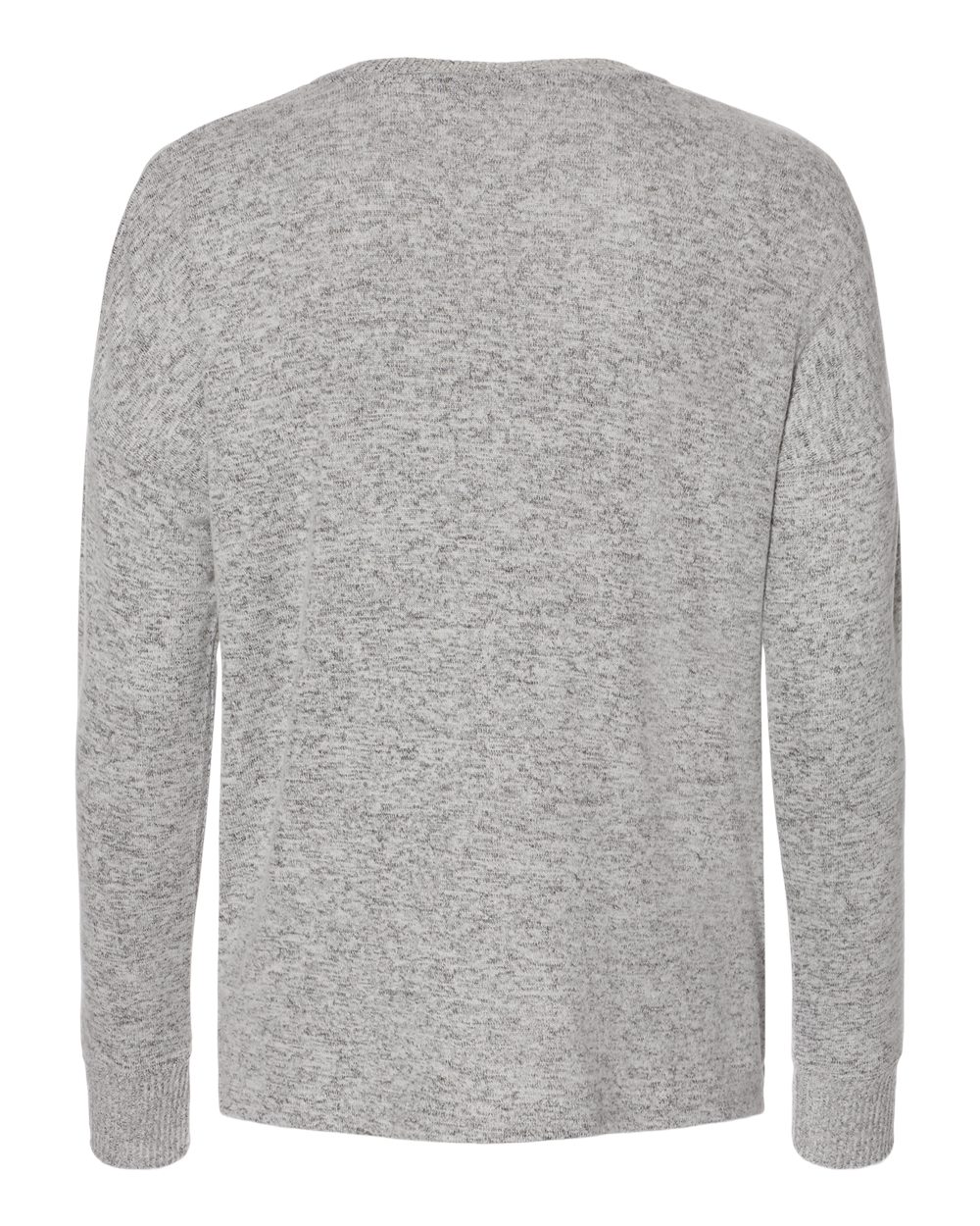 Women's Cuddle Fleece Boxy Crewneck Pullover - L06 44