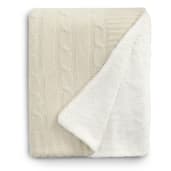 Field & Co.® Cable Knit Sherpa Blanket 55
