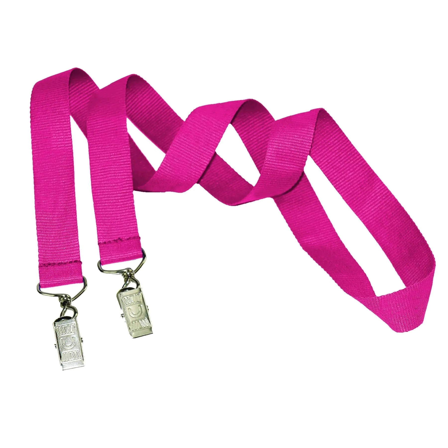 3/4" Custom Open Ended Polyester Lanyard w/ Badge Holder 6