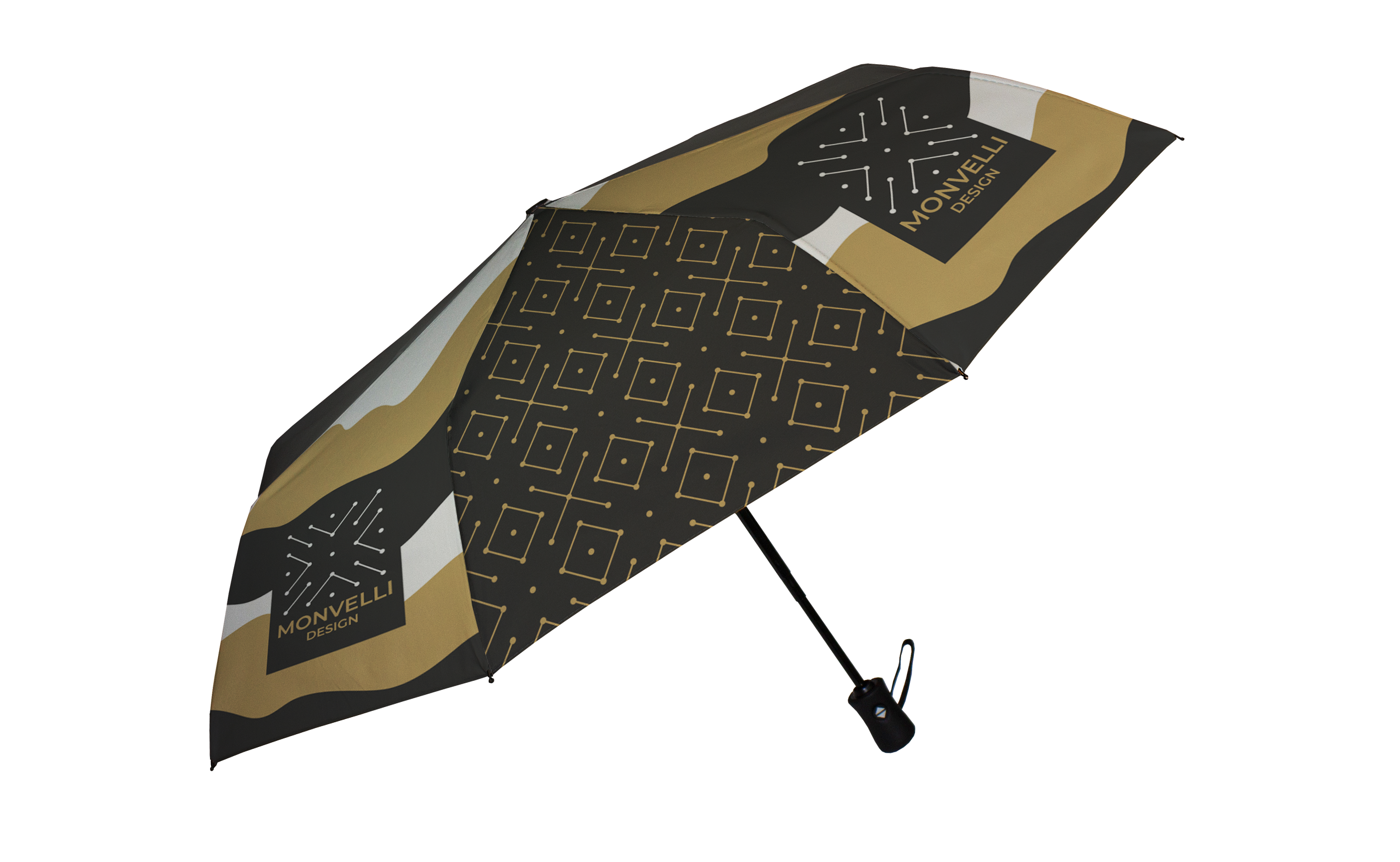 42" Arc Full-Color Pop Up Umbrella