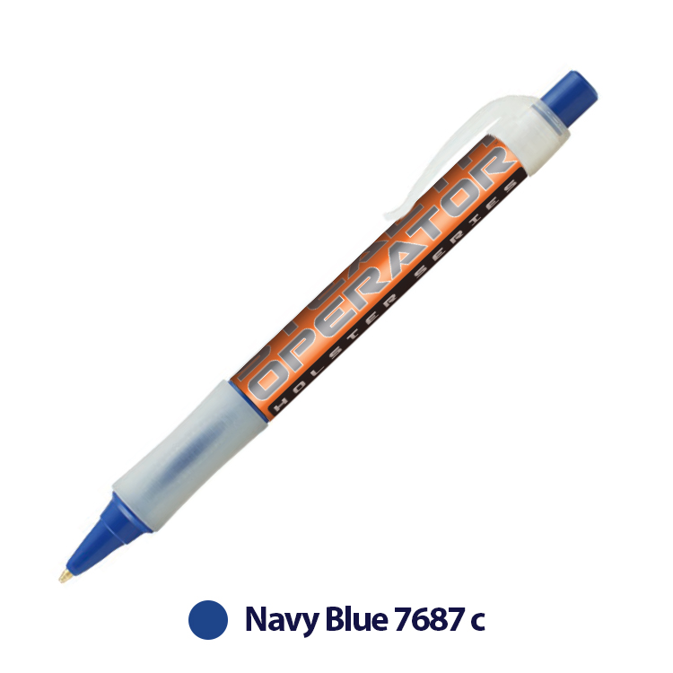 Graphic Brights Frost Plastic Pen (Full Color Imprint) 14