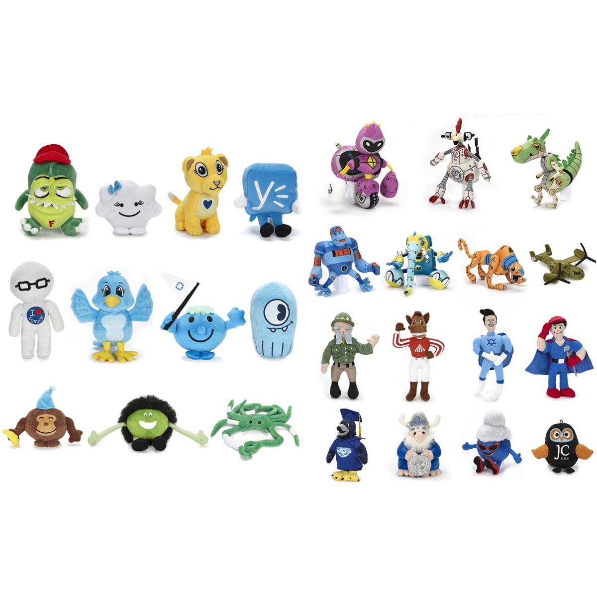 Custom Plush Toy - Blue Superhero 2