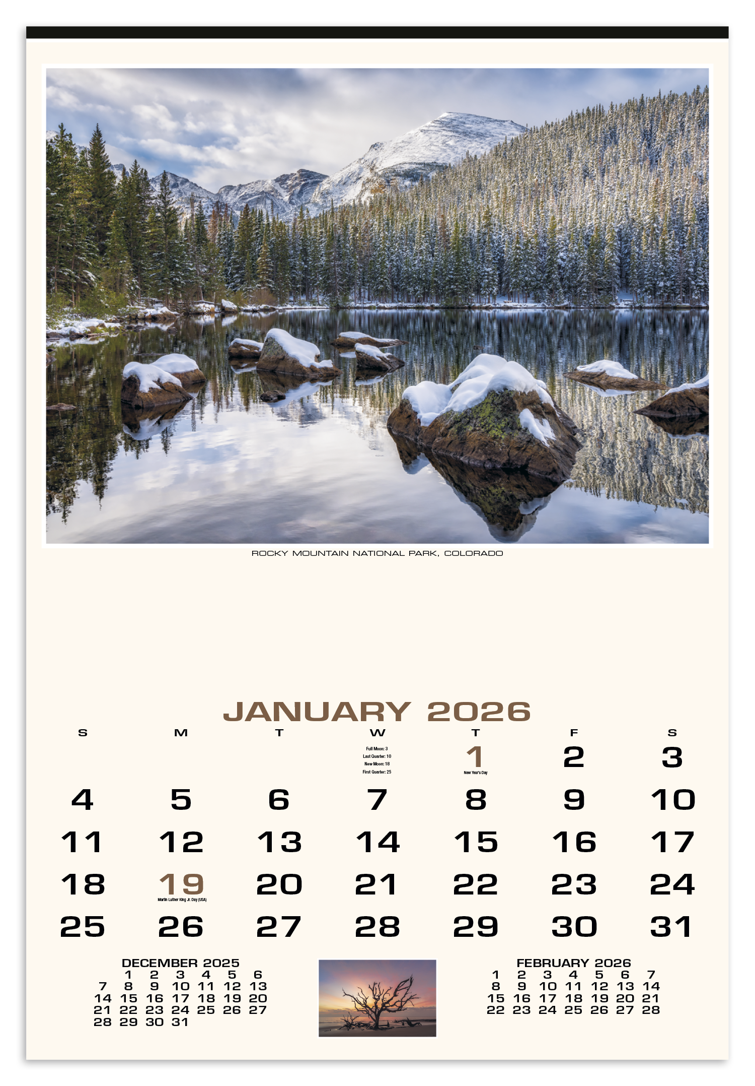 HotLine® Products Scenic America® Executive Calendar 11