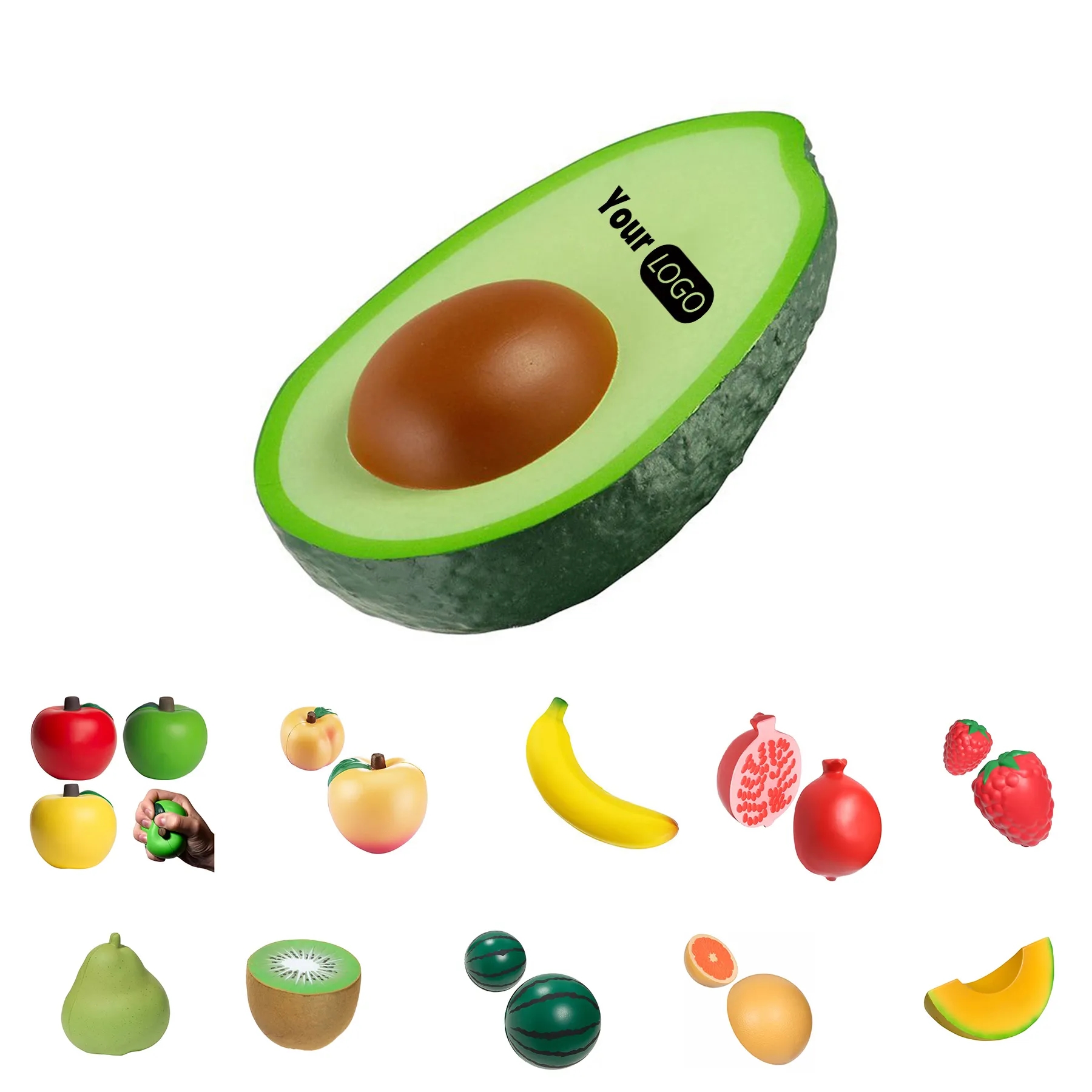 Fruit PU Stress Reliever 10