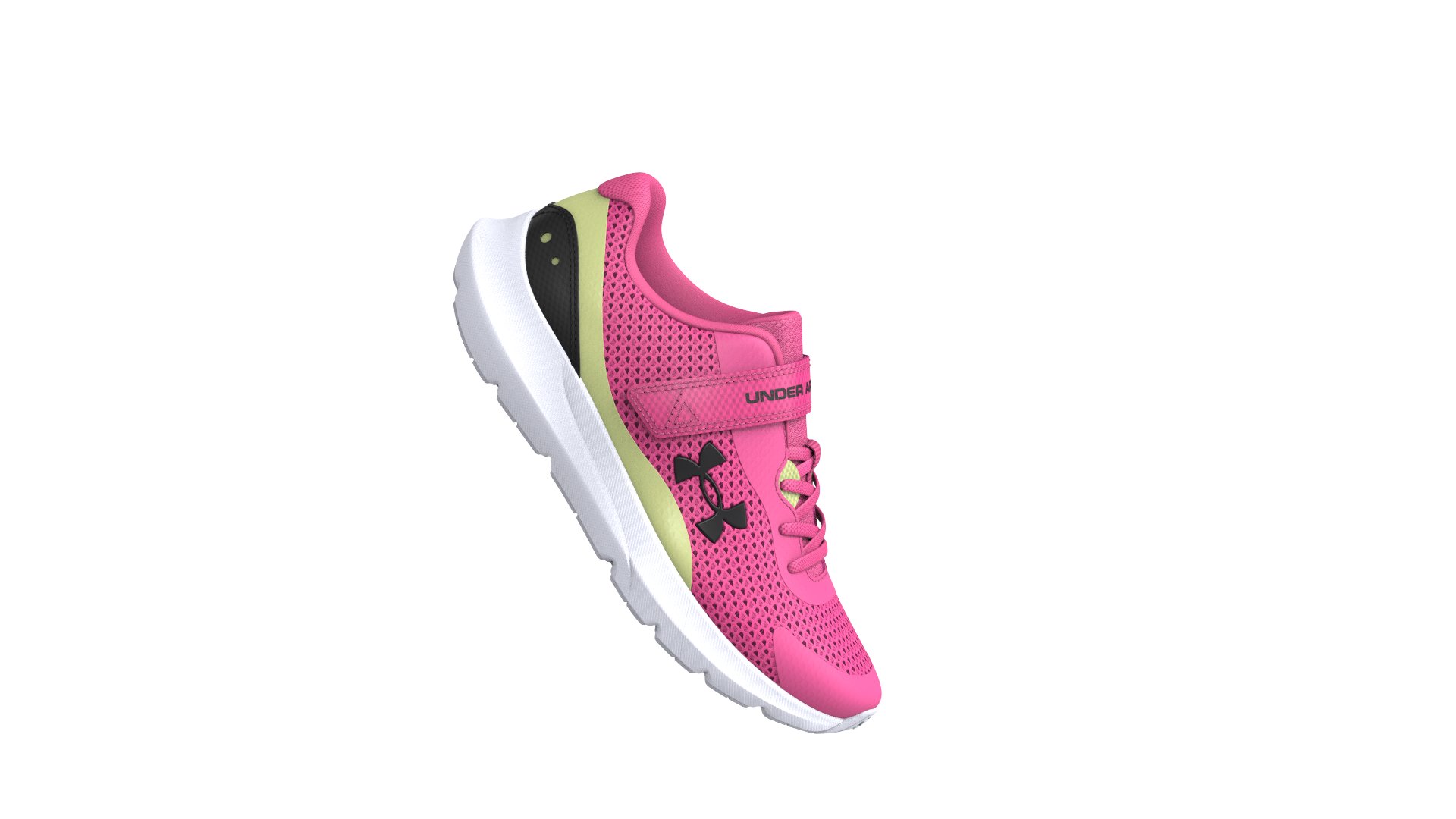 UA Surge 3 AC Girls' Pre-School Running Shoes 12