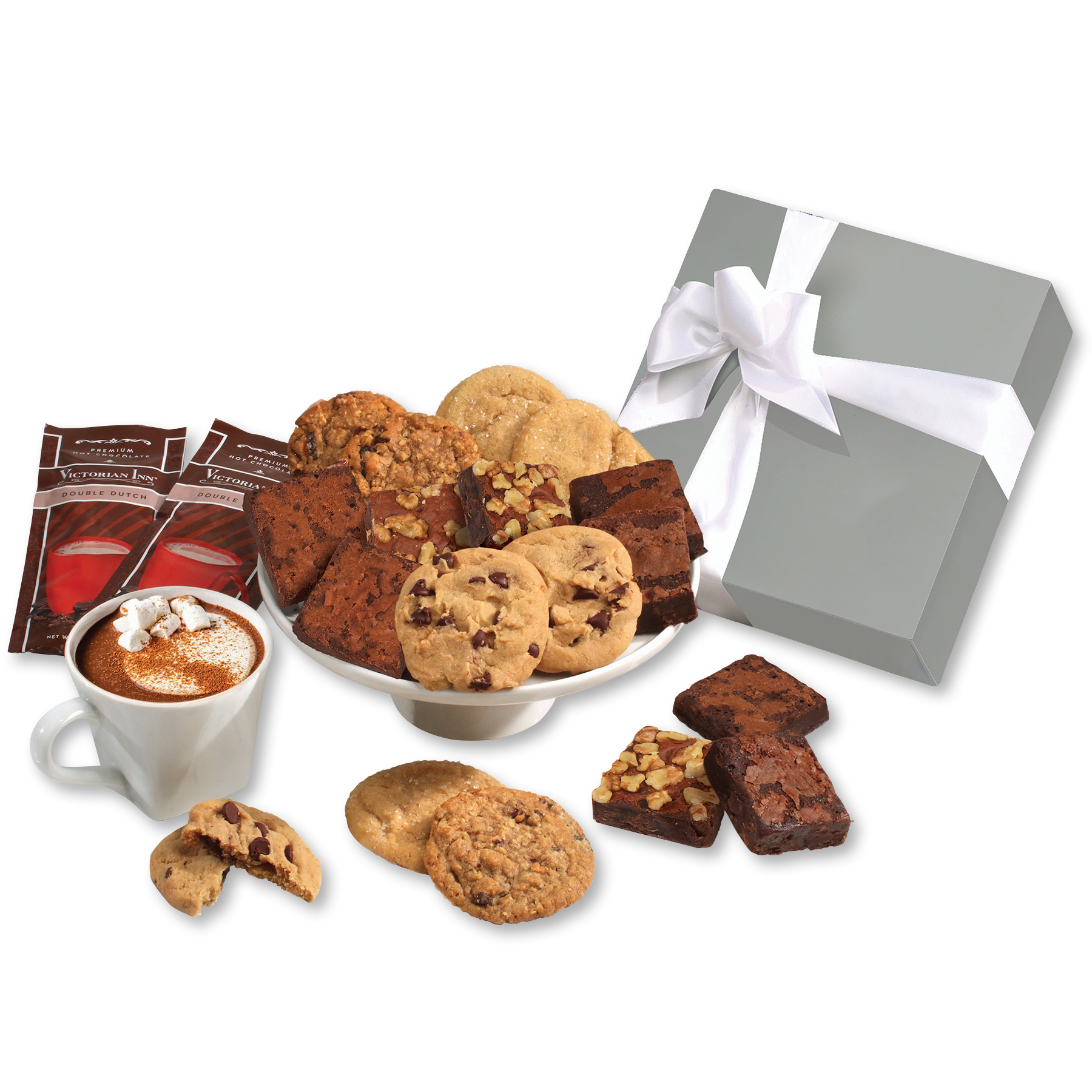 Cookies, Brownies & Hot Cocoa Gift Box 1