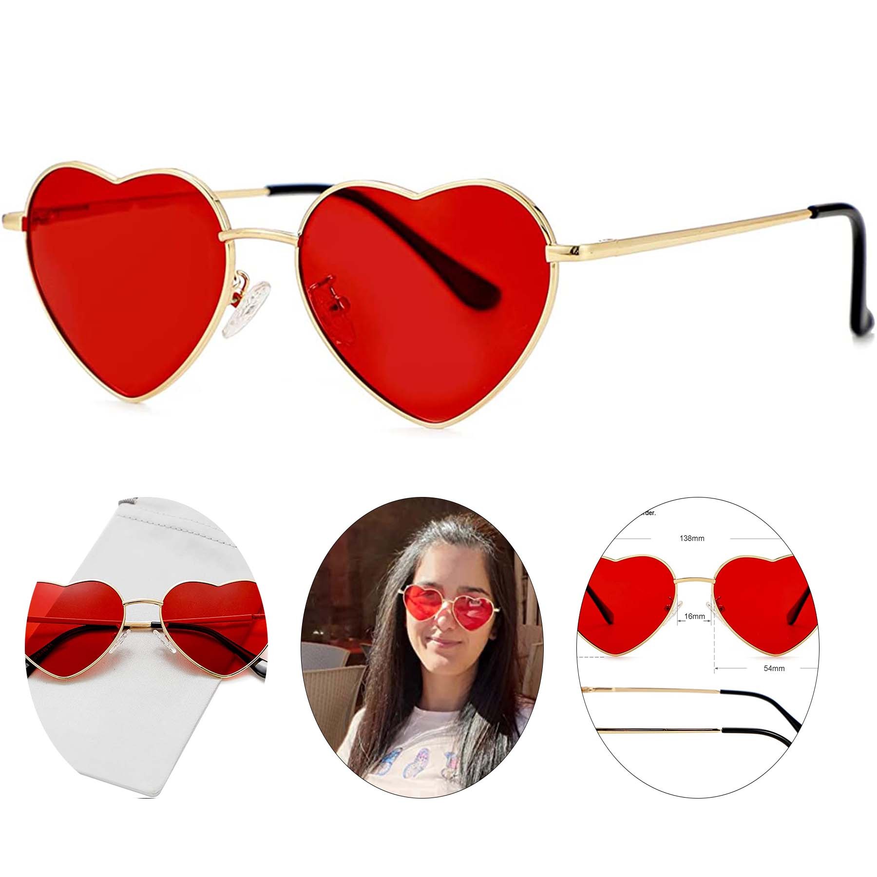 Heart Shaped Sunglasses 3