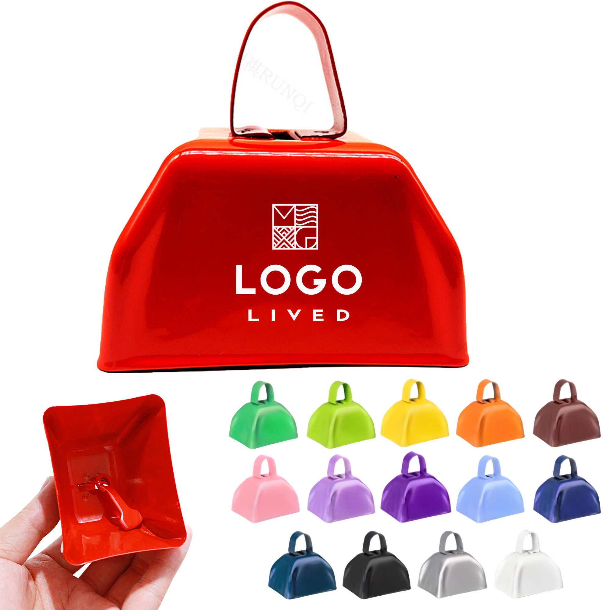 Popular 3" Cowbell Sports Noise Maker Toy Noisemaker 1