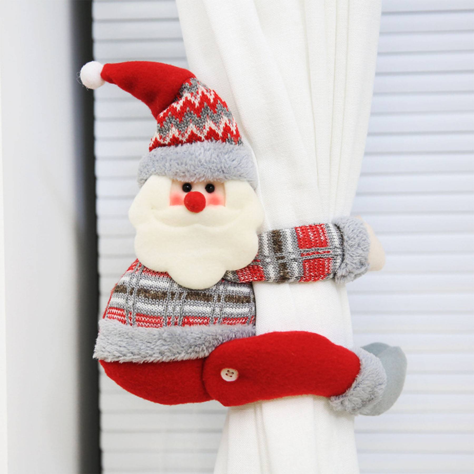 Christmas cartoon doll curtain clasp 4